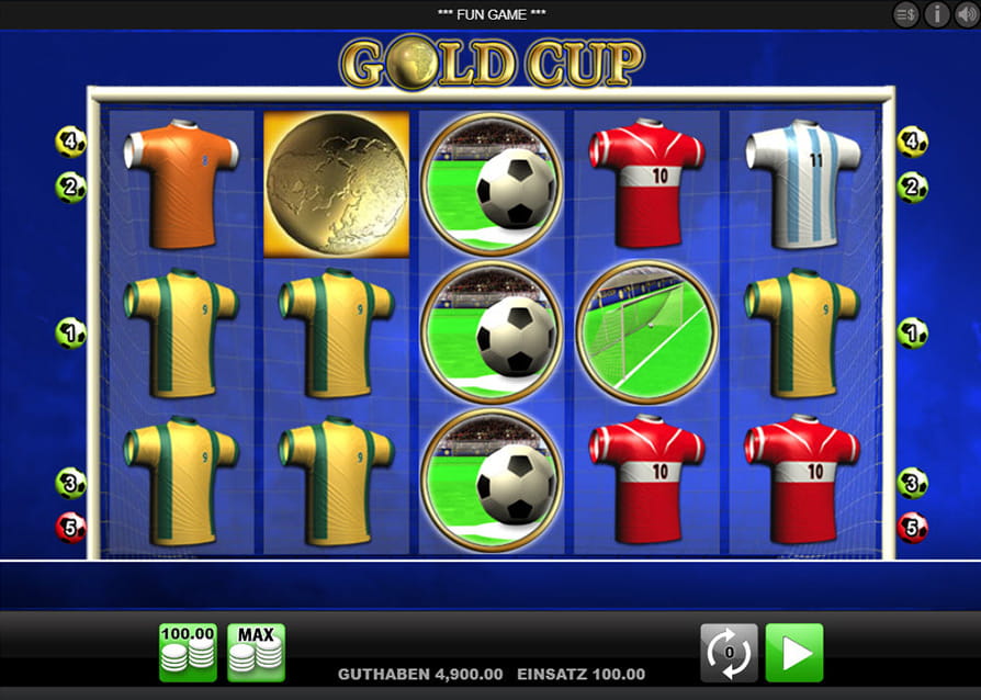 Gold Cup Automatenspiel