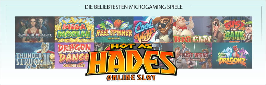 Die bekanntesten Microgaming Slots