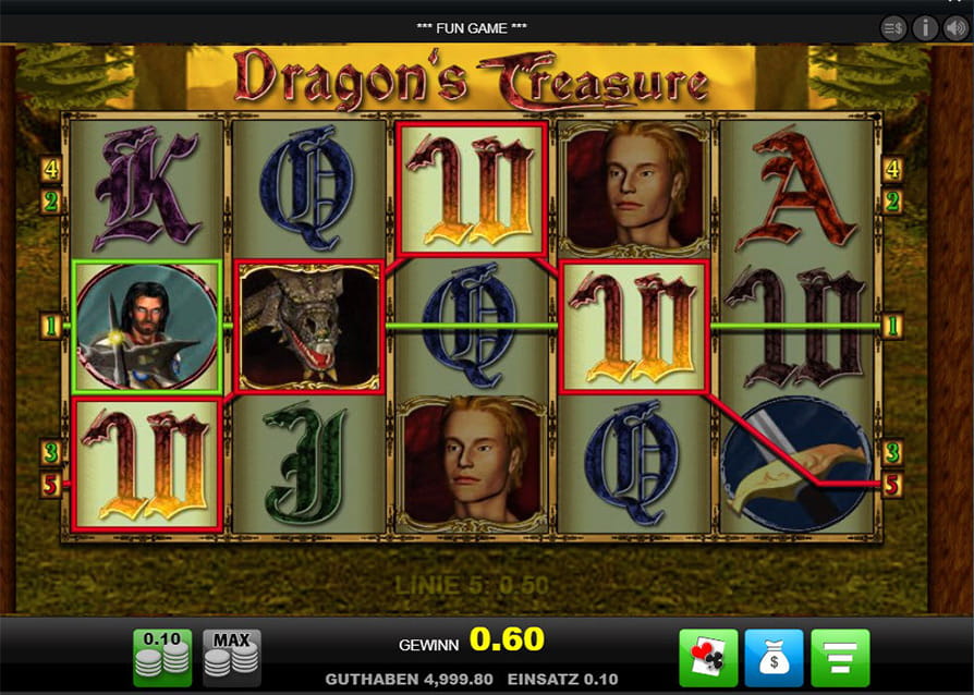 Dragons Treasure Spielautomat