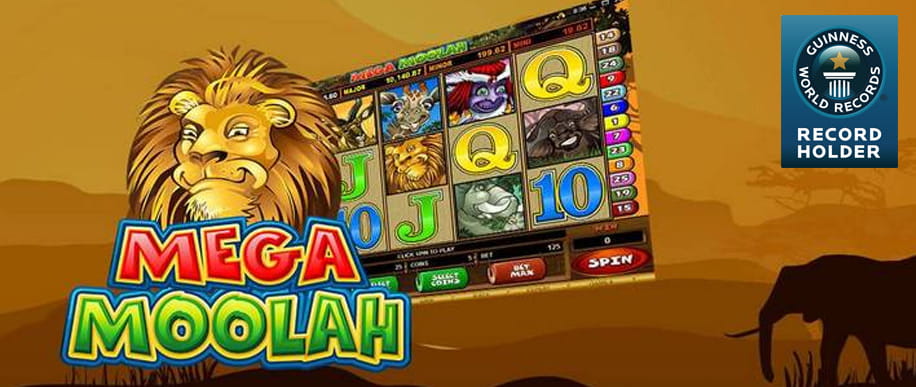 Mega Moolah Jackpot Slot mit Guinness Rekord